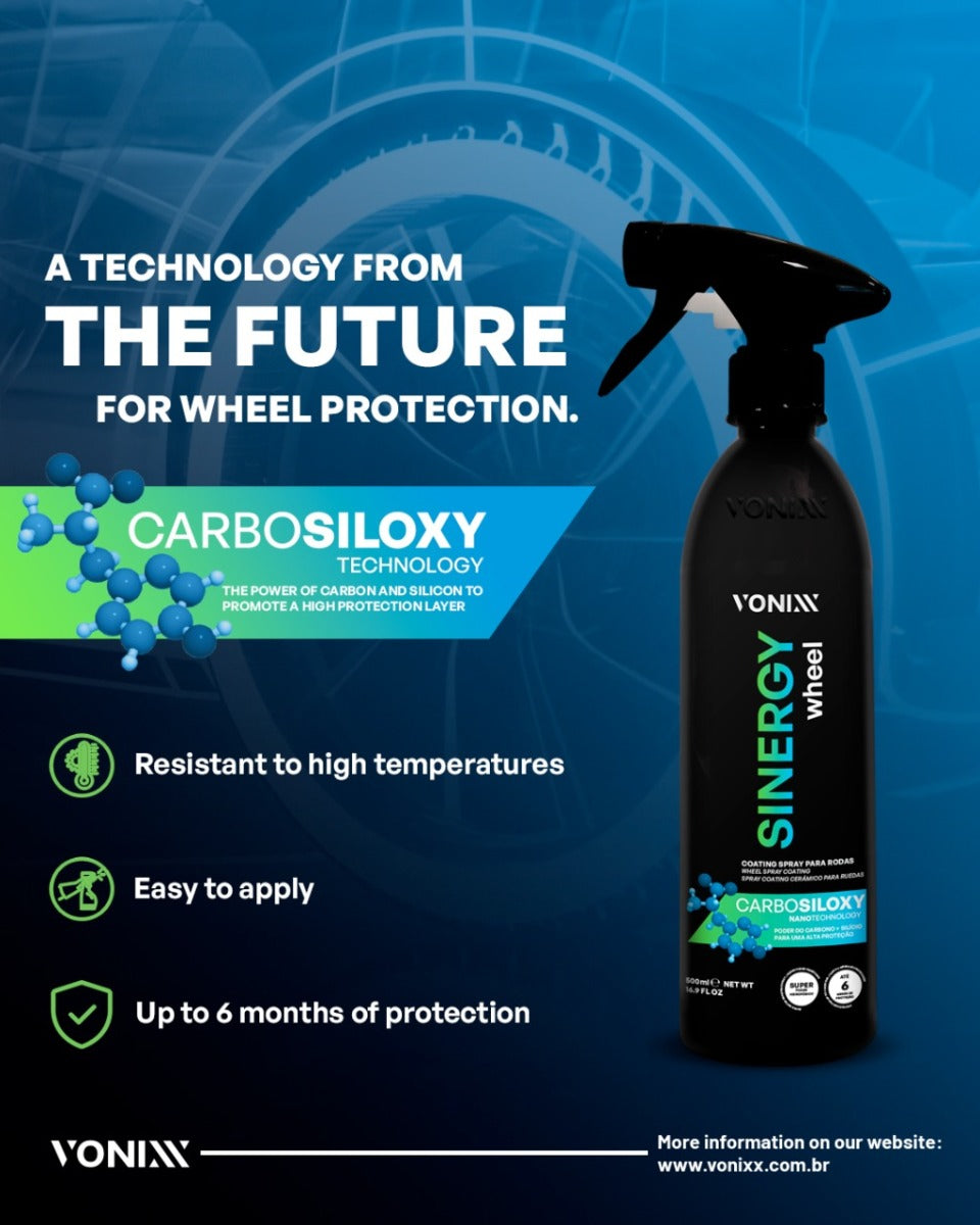 Vonixx Sinergy Wheel Spray Coating 16.9 fl oz (500 ml)