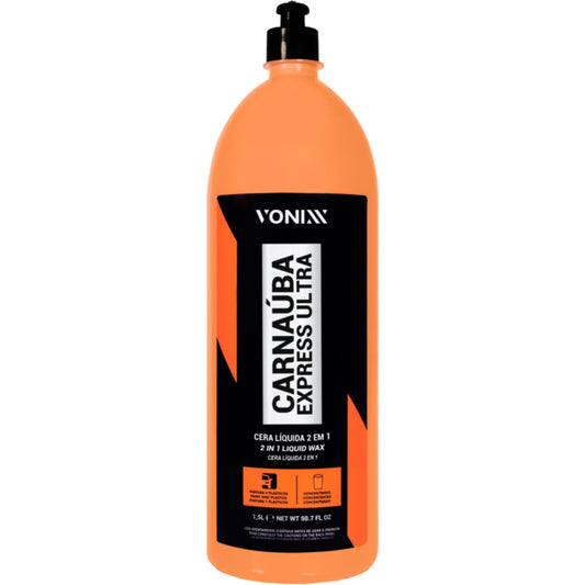 Vonixx Carnauba Express Ultra Concentrated 2 in 1 Wax 50.7 fl oz (1.5L)