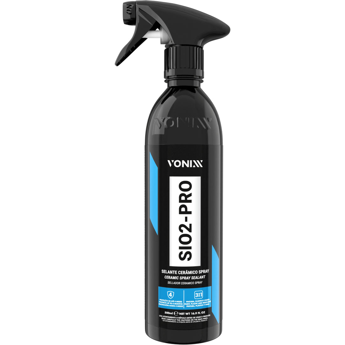 Sio2 Boost Spray Vonixx SiO2-PRO Ceramic Spray Sealant 16.9 fl oz (500 ml) – VONIXX