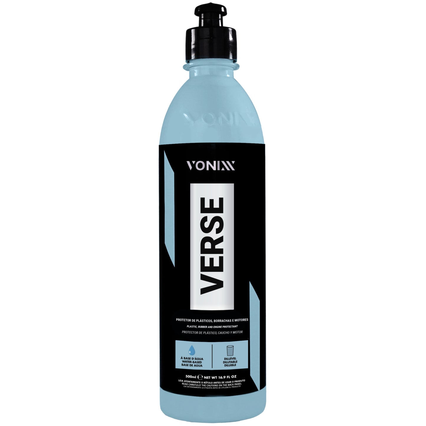 Vonixx Verse Plastic, Rubber and Engine Protectant (Dilutable) 16.9 fl oz (500 ml)