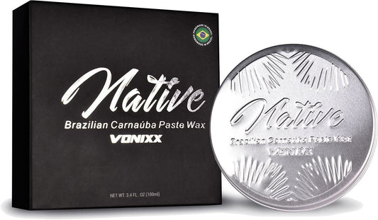 Vonixx Native Brazilian Carnauba Paste Wax 3.4 oz (100 mL)