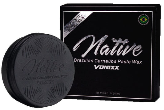 Vonixx Native Brazilian Carnauba Paste Wax – BLACK Edition 3.4 oz (100 mL)